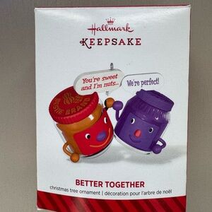 Hallmark Keepsake Better Together Ornament - Red and Purple